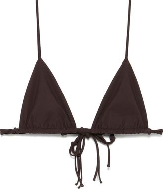 Jil Sander Top bikini Tangle - Marrone