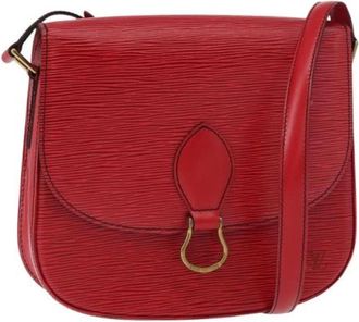 Louis Vuitton Pre-owned Cross Body Bag - Dames - Vintage Schoudertas - Rood - ONE Size - Leer - Vintage