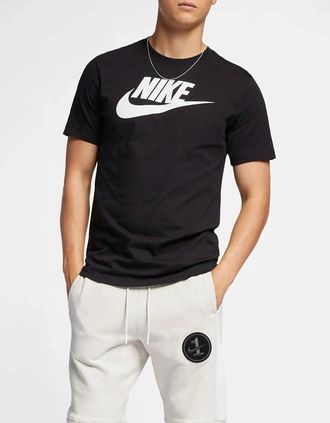 Nike Mens Nike Futura Icon T-Shirt Black - Size: 36