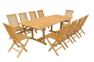 Concept Usine Mesa rectangular + 10 sillas