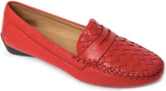 Robert Zur Womens Petra Loafer In Red