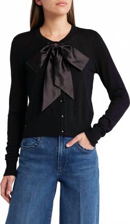 Favorite Daughter Take A Bow Cardigan In Black