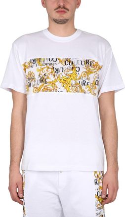Versace Jeans Couture T-Shirt With Logo-Uomo