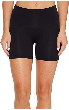 Yummie Tummie Ultralight Seamless Shaping Shortie Womens Underwear Black : SM-MD, Nylon/Spandex