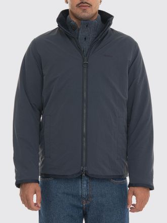Barbour Giacca a vento reversibile in nylon e pile con collo alto