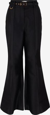 Zimmermann Ausgestellte Bundfaltenhose aus Wolle Hypnotic