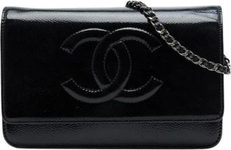 Chanel Pre-owned Wallet On Chain - - Pre-owned - Donna - Nero - ONE SIZE