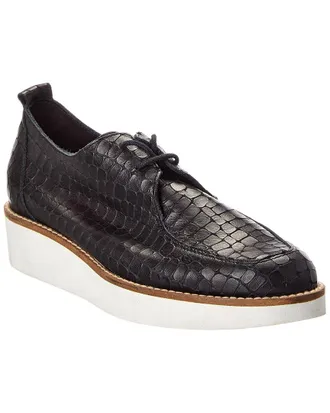 Arche Dalika Croc-Embossed Leather Sneaker
