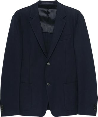 Prada Prada Jackets Blue - men - Cotton - 52