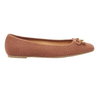 Dune London Womens/Ladies Lo Harries Ballet Flats (Tan) - Size UK 6