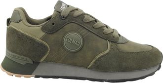 Colmar Travis Sneaker - Heren - Fitnessschoenen - Groen - 41 EU - Leer - Fitness