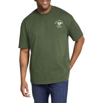 Johnny Bigg Surf Club Cotton Graphic T-Shirt in Khaki at Nordstrom Rack, Size 4X-Large