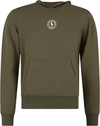 Polo Ralph Lauren Felpa con cappuccio in cotone - - Sweatshirts & Hoodies - Uomo - Verde - XL