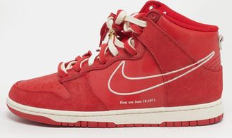 Nike Dunk High Se First Use Red