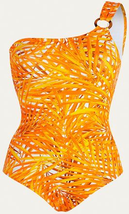 Vilebrequin Palm Leaves Jersey One-Piece Swimsuit