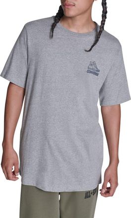 Converse Vintage Chucks Tee in Vintage Grey Heather at Nordstrom, Size X-Large