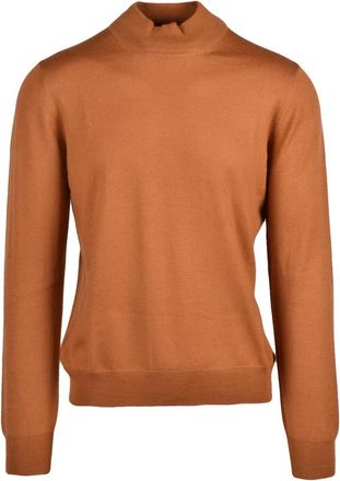 Gran Sasso Truien & Vesten, Heren, Bruin, 5Xl, Lupetto Turtleneck