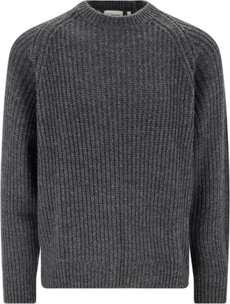 Carhartt Work in Progress Grey Firth Knit Crewneck Sweater