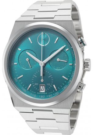 Movado 3601200 Mens Bold Quest Watch - Silver - One Size