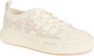 Amiri Stars Court Sneaker in Alabaster at Nordstrom, Size 35