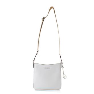 Michael Kors White Canvas Shoulder Womens Bag