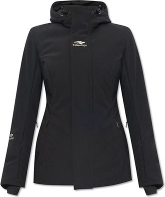 Balenciaga Ski Hourglass Parka - Dames - Ski Jassen - Zwart - XS - Fitness