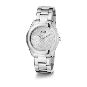 Guess Cubed Watch - Dames - Horloges - Grijs - ONE Size - Accessoires
