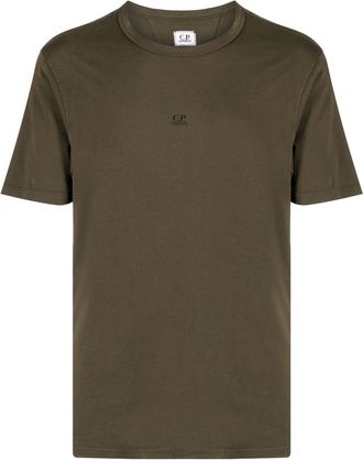★C.P. Company★ 302 Relax Fit T-Shirt Bronze Green 14CMTS15 TT11 - Men's Zone Performance T-Shirt