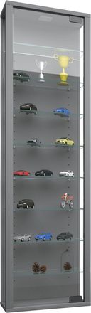ebuy24 Ebuy24 - Estuche De Vidrio Vcm Colgante Estuche De Cristal Con Vidrio De Seguridad Esg Dimensiones Aprox. Al. 115 X An. 33 X P. 18 Cm Gabinete Colgant