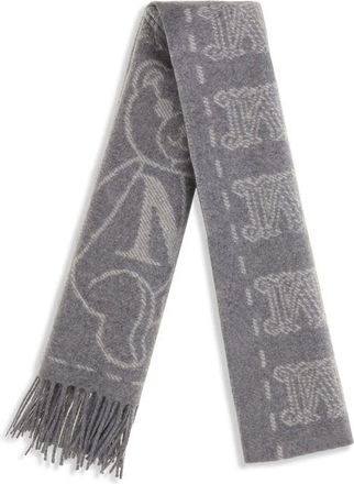 Max Mara Charme Scarf - Gray