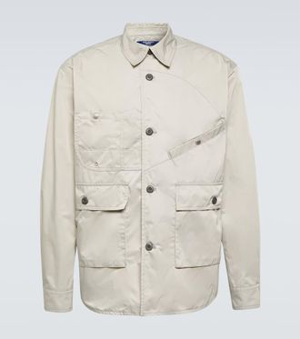 Junya Watanabe Giacca camicia in tessuto tecnico