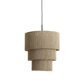 Light & Living Light & Living - L&aacute;mpara Colgante - Malaika - Taupe - Metal