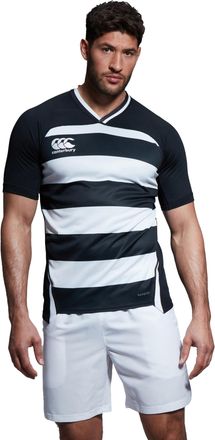 Canterbury Of New Zealand Heren Evader Vapodri Hoepel Detail Jersey (Zwart)
