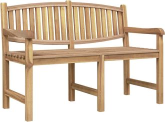 vidaXL Banco De Jard&iacute;n Madera Maciza De Teca 149,5x60x90 Cm Vidaxl