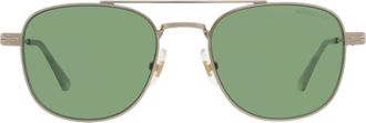 Montblanc Green Pilot Mens Sunglasses MB0363S 002 51