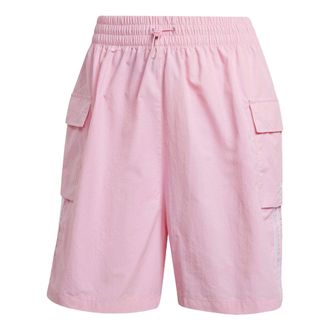 adidas (WMNS) adidas Adicolor Cargo Shorts Asia Sizing Light Pink JH1076