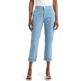 AG - Adriano Goldschmied Caden Crop Twill Trousers in Clear Skies at Nordstrom Rack, Size 23