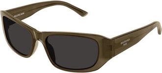 Balenciaga Stijlvolle bril van premium kwaliteit - unisex - Zonnebrillen - Bruin - 57 MM - Accessoires
