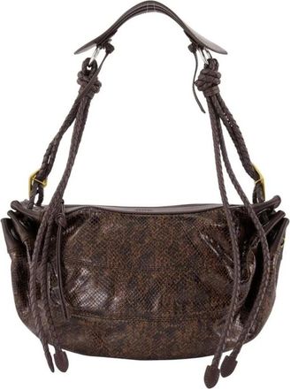 Isabel Marant Tassen, Dames, Bruin, ONE Size, Leer, Maia Medium