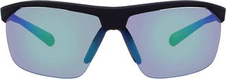 Nike Grey Green Mirror Square Mens Sunglasses NIKE TAILWIND 12 EV1128 003 70