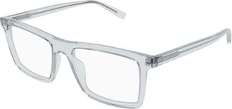 Saint Laurent SL 906 Bril - Heren - Accessoires - Grijs - Maat: 54 MM