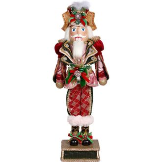 Mark Roberts Peppermint Nutcracker, Medium in Red at Nordstrom