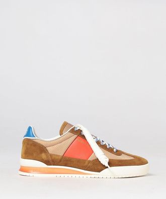 Paul Smith Sneakers basse in pelle e nylon con design bicolore e logo laminato