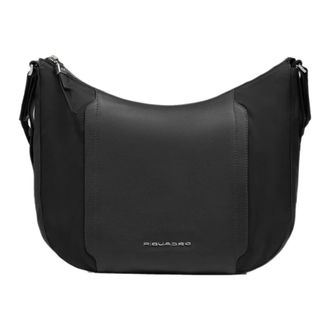Piquadro Cross Body Bags, female, Black, Size: ONE SIZE Lyra Crossbody Bag