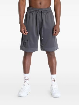 New Era Chicago Bulls NBA trainingsshorts met mesh - Grijs