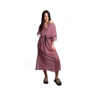 Moschino Cover-Up V2A2606 - 9511 - Dames - Casual kleedjes - Veelkleurig - S - Katoen - Kleedjes