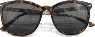 Gucci Tortoise Square Frame Womens Sunglasses (Pre-Owned)