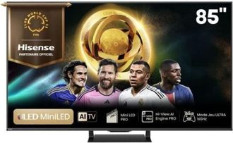Hisense Tv 85 Hisense 85u7q Pro Mini-led Qled 4k 144hz 2.1.2 Dolby Atmos