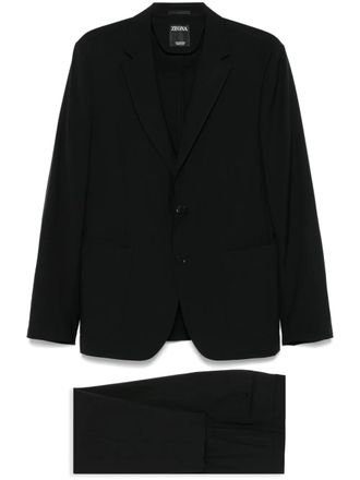 Ermenegildo Zegna wool suit - Black