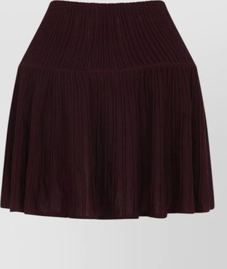 Alaia high waist a line crinoline skirt